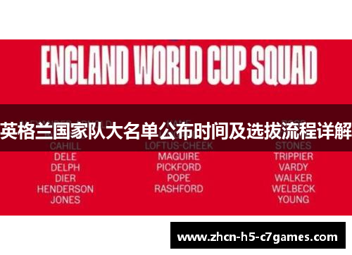 英格兰国家队大名单公布时间及选拔流程详解