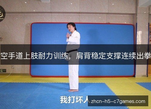 空手道上肢耐力训练，肩背稳定支撑连续出拳